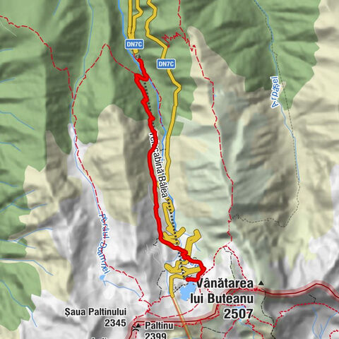 Cârțișoara - Cascada Bâlea