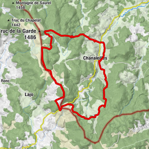 Chanaleilles - Chazeaux - Chapelle Saint-Roch - Le Pin