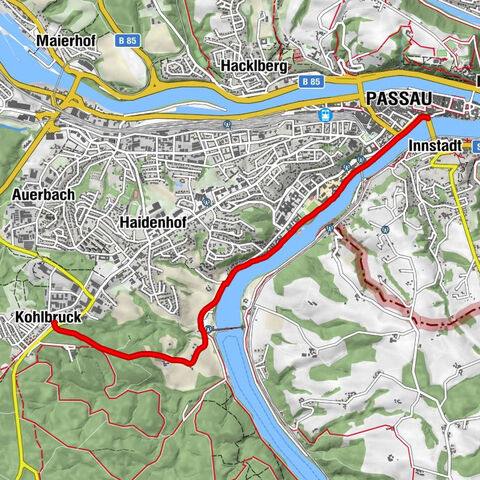 Kohlbruck - Passau - Altstadt