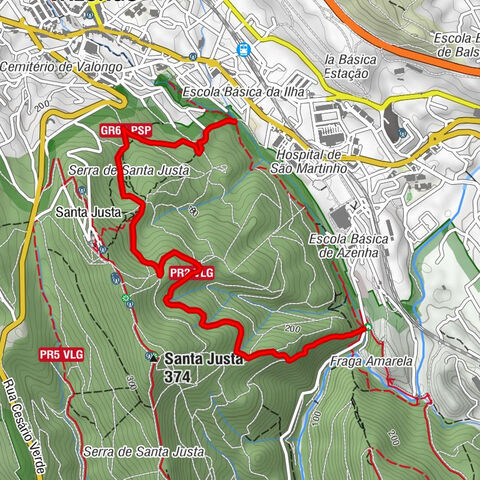 Valongo - Trono Romano - Vale da Tranquilidade