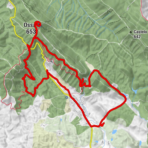 Aldeia da Serra - Nossa Senhora do Monte da Virgem - Ermida de São Gens - Ossa