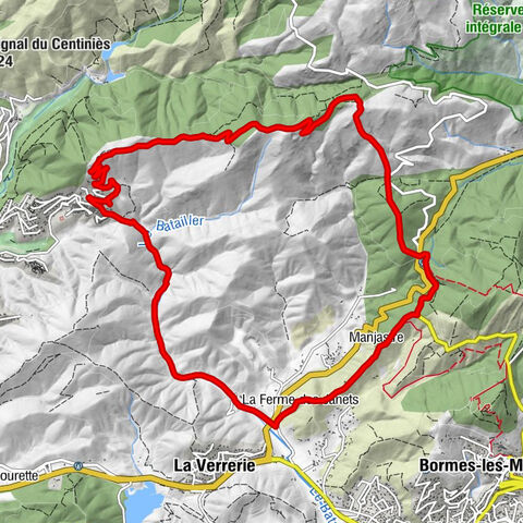 Bormes-les-Mimosas - Col de la Mouillère d'Aubet