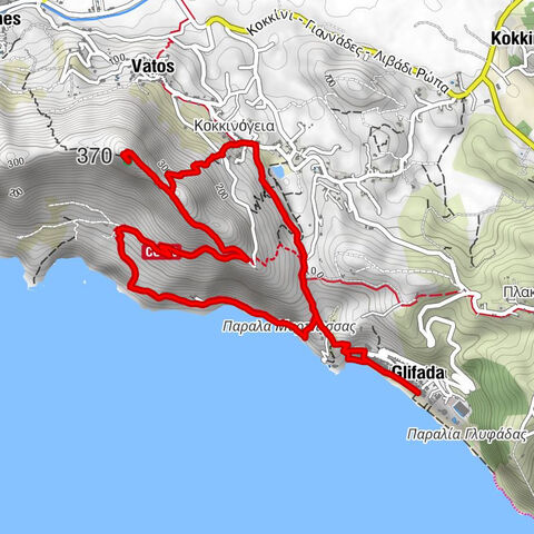 Γλυφάδα - Agios Georgios - Βάτος - Spiros Taverna