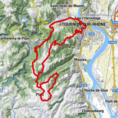 Tournon-sur-Rhône - La Beaume - Église Notre-Dame-de-la-Nativité - Temple