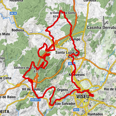 Bairro Dona Maria do Céu Mendes - Senhora do Crasto - Santa Luzia - Viseu