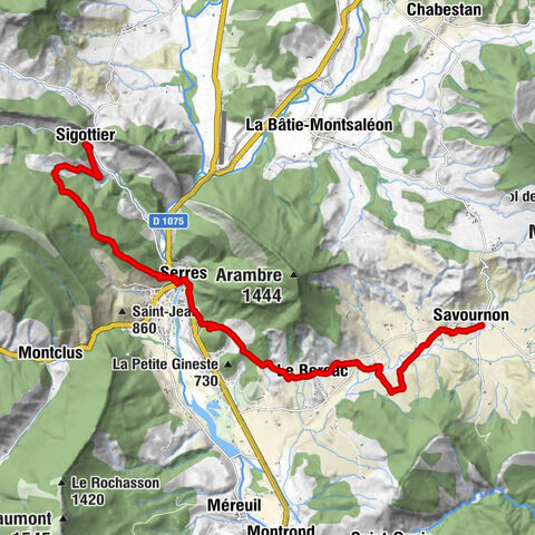 Savournon - Église Saint-Laurent - Chapelle Notre-Dame-de-Bon-Secours - Sigottier