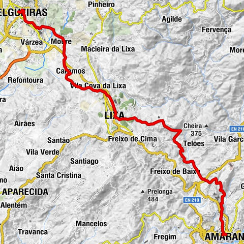 Amarante - Bouça de Pombal - Lixa - Felgueiras