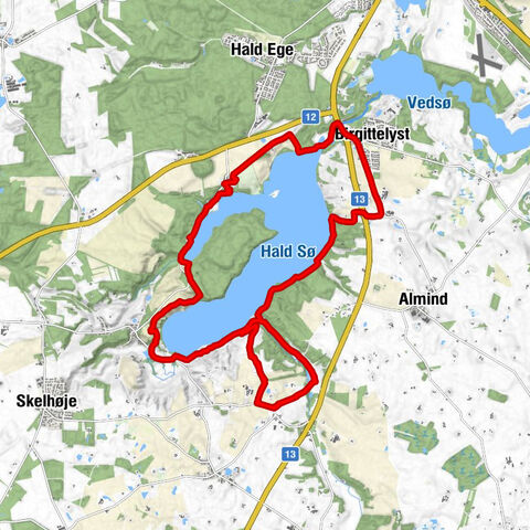 Viborg Kommune - Non Mølle - Birgittelyst Kro - Birgittelyst