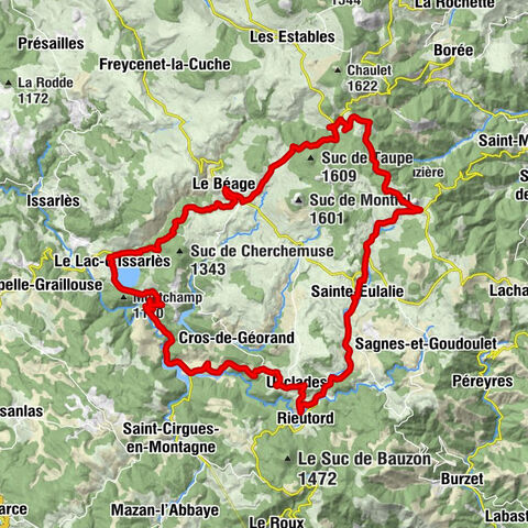 Source de la Loire - Ancienne Chartreuse de Bonnefoy - Église Saint-Pierre - Sainte-Eulalie