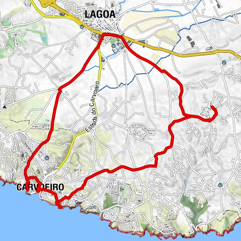 Lagoa e Carvoeiro - Areia dos Moinhos - Carvoeiro - Lagoa