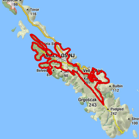 Bričina - Umpiljak - Kalvarija - Grgošćak
