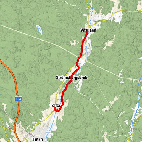 Tolfta - Bro gård - Västlands kyrka - Västland