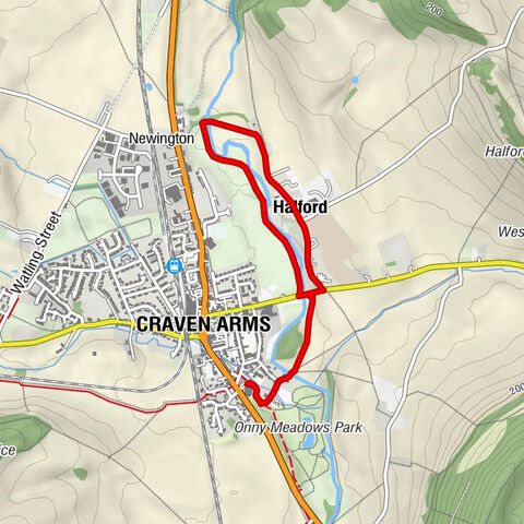 Craven Arms - St Thomas - Halford