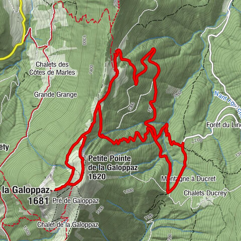 Puygros - Pointe de la Galoppaz - Petite Pointe de la Galoppaz - Thoiry