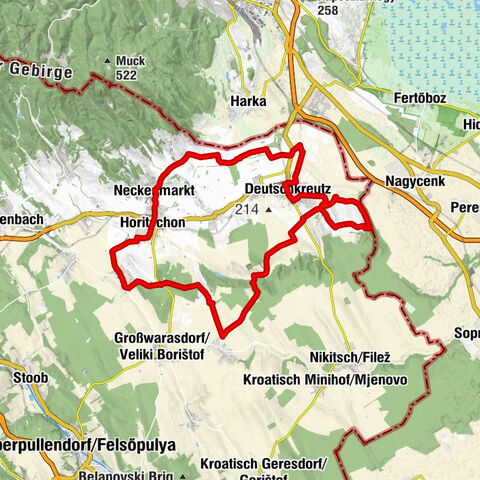 B 40 red wine cycle path