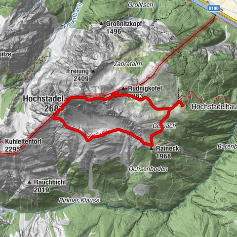 Summit hike to the Hochstadel
