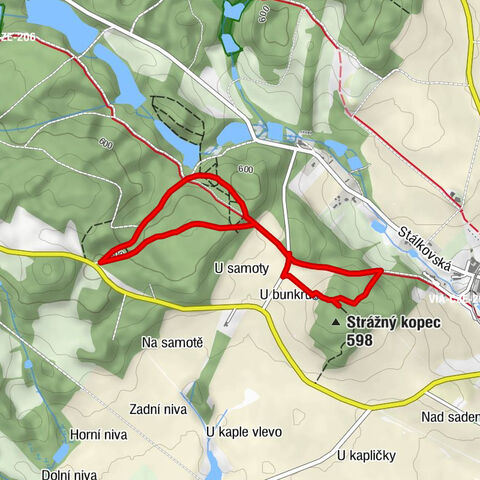 Slavonice - Strážný kopec