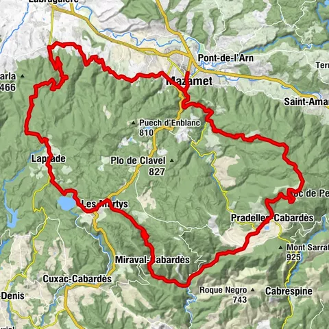 Cycling Circuit - C12 The routes of Laurent Jalabert