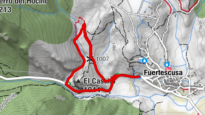 Fuertescusa - Fuente del Hocino - Las Erillas