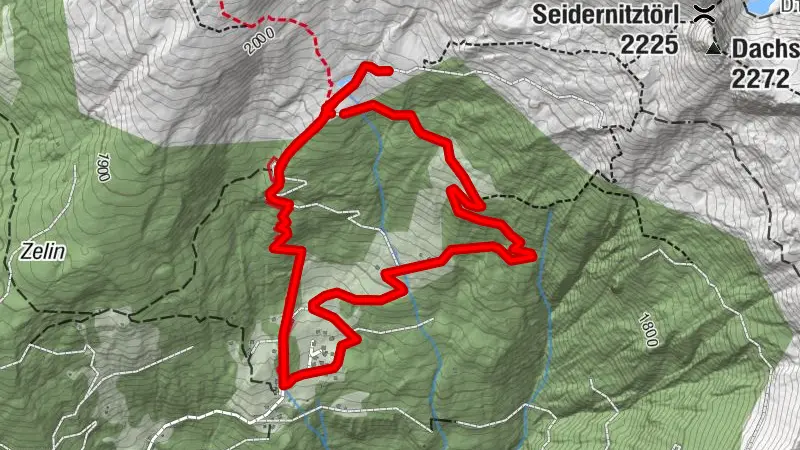 To Knappensee on the Leppner Alm