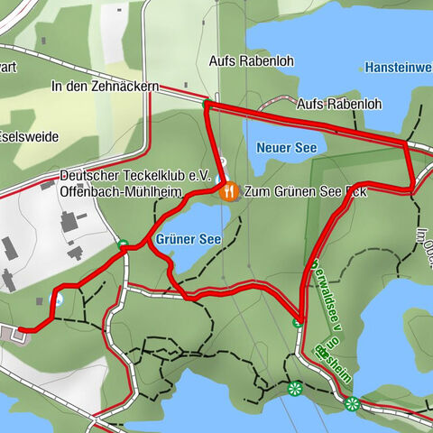 Innenstadt - Hanau - Zum Grünen See Eck - Dietesheim