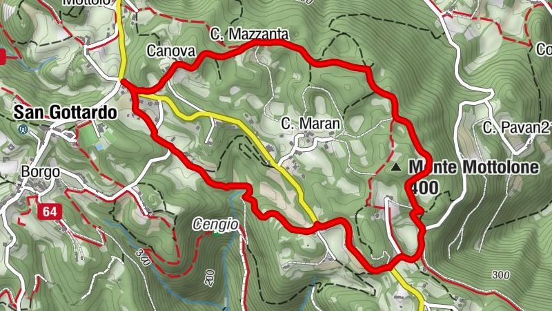 San Gottardo - Trattoria da Romano - Monte Mottolone - Santiella