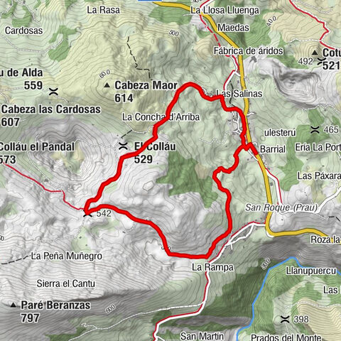 Cabrales - Ortiguero / Ḥortigueru - La Salce / La Zalce - Canales