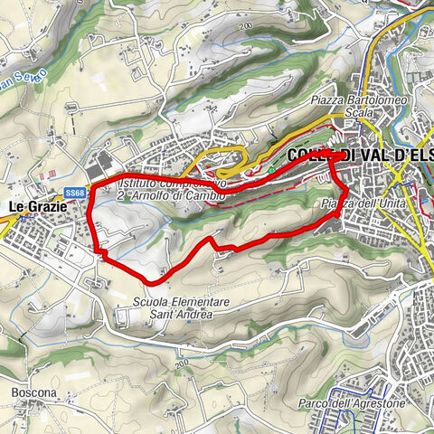 Colle di Val d'Elsa - Cattedrale dei Santi Marziale e Alberto - Cripta della Misericordia - Chiesa di Santa Maria in Canonica