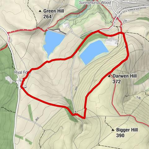 Ryal Fold - Darwen Hill - Blackburn