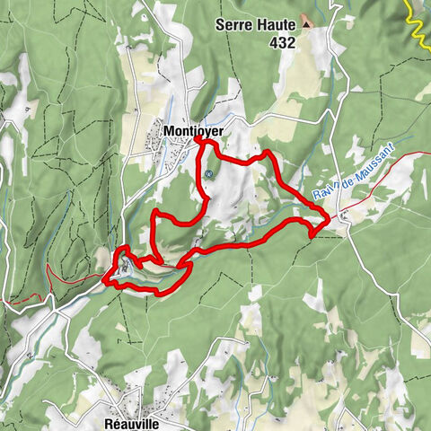 Montjoyer - Grotte de Lourdes - Le Fraysse