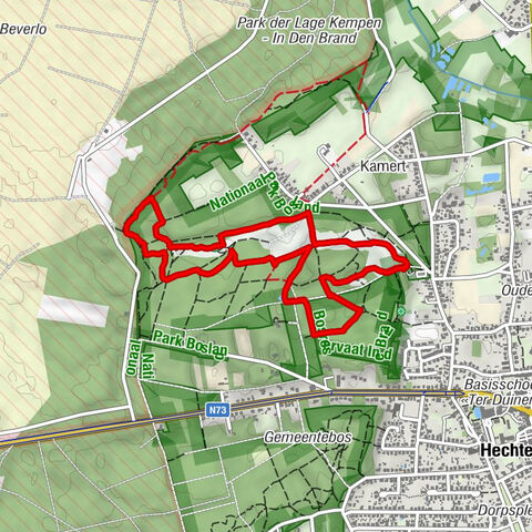 Zandloopkever - Hechtel-Eksel - Klim vlinder