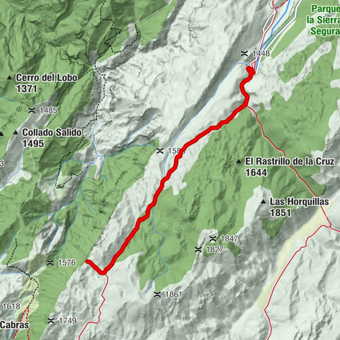 Nacimiento del río Segura - Mirador de Juan León