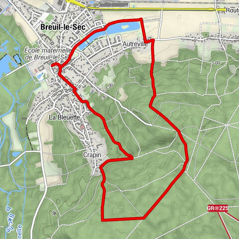 Breuil-le-Sec - Autreville - Crapin