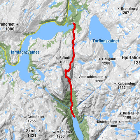 Kvam herad - Kiellandbu - Flatabø - Botnen