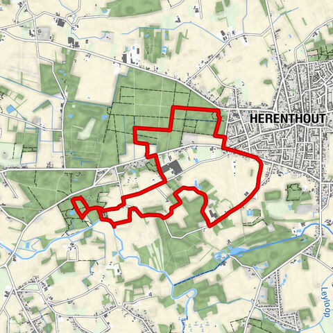 ’t Schipke aan de Nete - Kruiskensberg - Herenthout