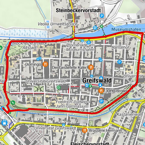 Fleischervorstadt - Greifswald - Steinbeckervorstadt