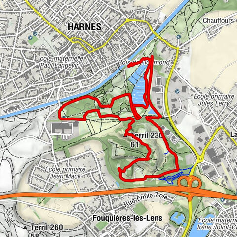 Harnes - Terril 230 - Fouquières-lès-Lens