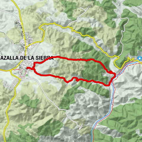 Cazalla de la Sierra - Fuente El Chorrillo - Nuestra Señora de la Consolación
