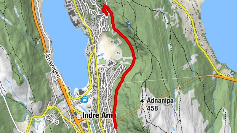Arna - Indre Arna - Stølsvegen lekeplass