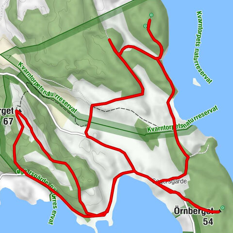 Segersgärde - Furuberget - Örnberget