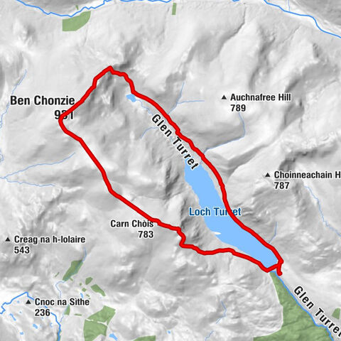 Perth and Kinross - Carn Chòis - Ben Chonzie