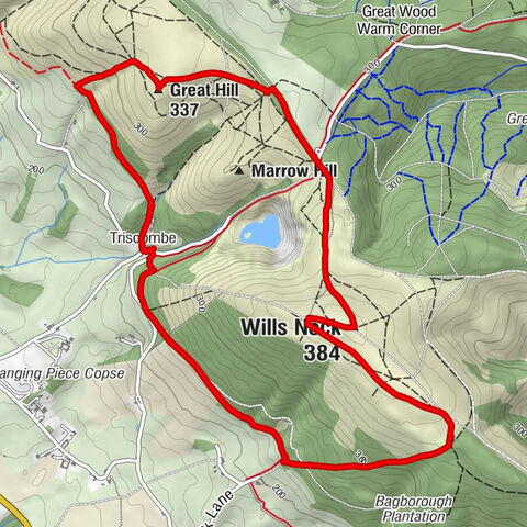 Triscombe - Wills Neck - Great Hill