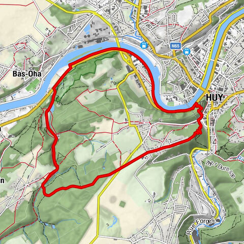 Huy - Mont Picard - Mont Corroy - Wanze