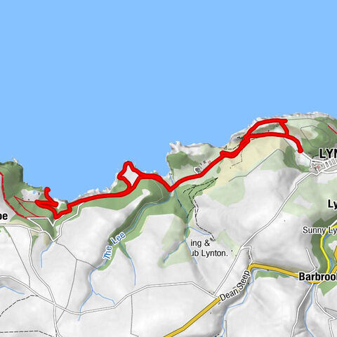 Lynton - Woody Bay - The Valley of Rocks
