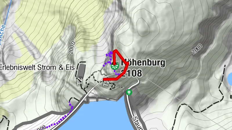 Climbing area Höhenburg