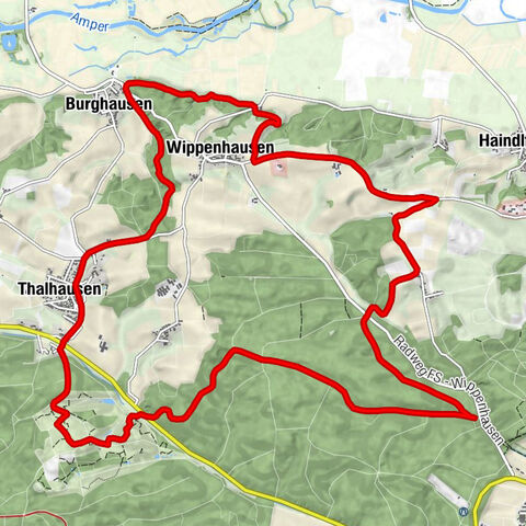 Freising - Pettenbrunn - Feldhof - Sankt Clemens