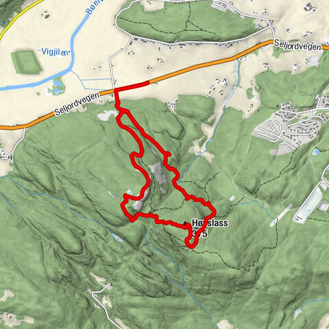 Midt-Telemark - Brusrudstulen - Høyslass