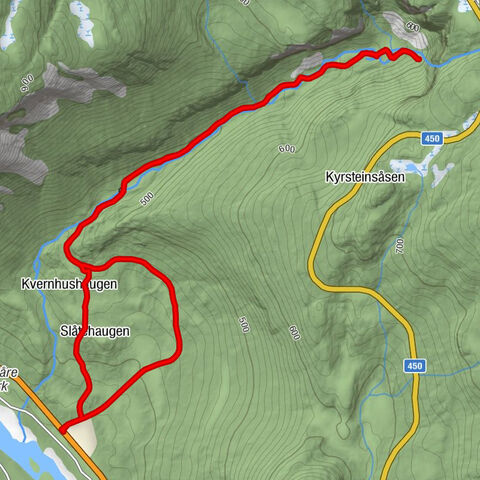 Valle - Gloppefossen