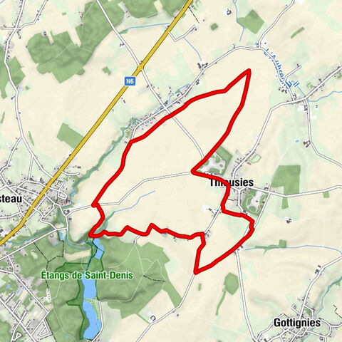 Thieusies - Chapelle des 3 Saints - La Saisinne