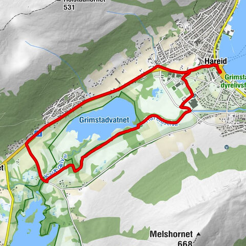 Hareid - Grimstad - Bjåstad